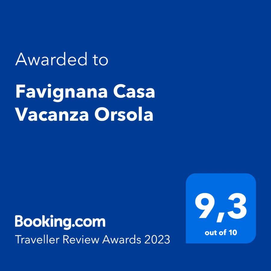 Favignana Casa Vacanza Orsola Dış mekan fotoğraf